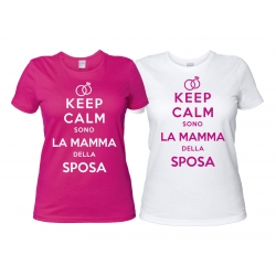 Maglietta Mamma della sposa