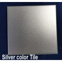 MATTONELLA IN CERAMICA PERSONALIZZABILE F.to cm.10,8x10,8 - COLOR ARGENTO