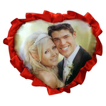 Cuscino Cuore Volant 40x36