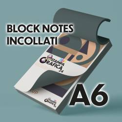 Block Notes Incollati A6