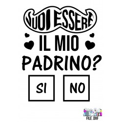 DXF - FILE VUOI ESSERE IL MIO PADRINO