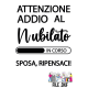 DXF - ADDIO AL NUBILATO