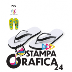 CIABATTE INFRADITO FLIP FLOPS SUBLIMATICHE-BLU PETROLIO