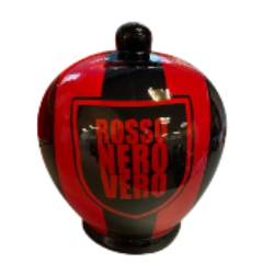 Salvadanaio Rosso nero vero