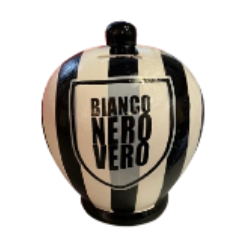 Salvadanaio Bianco nero vero