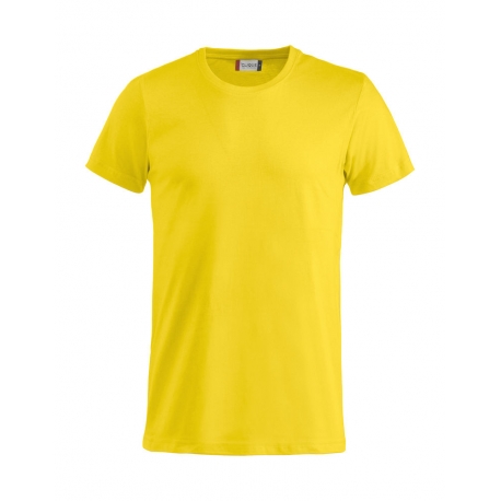 T-Shirt Bimbo Cotone Giallo Limone