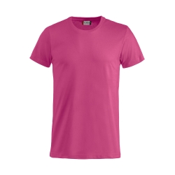T-Shirt Adulto Cotone Rosa Lampone