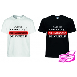 MAGLIETTA CON UN CORPO COSI'
