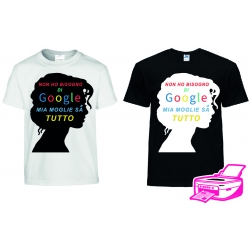MAGLIETTA NON HO BISOGNO DI GOOGLE