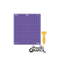 Tappetino da taglio LOKLiK confezione da 3 pezzi - viola con impugnatura rigida