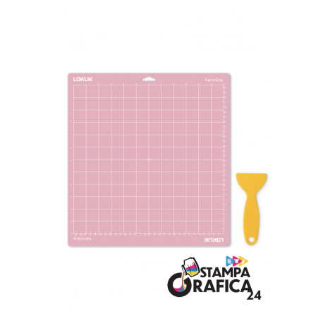 Tappetino da taglio LOKLiK confezione da 3 pezzi - Impugnatura in tessuto rosa