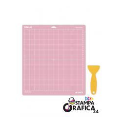Tappetino da taglio LOKLiK confezione da 40 pezzi - Impugnatura in tessuto rosa