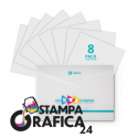 Foglio di carta per trasferimento termico LOKLiK - Chiaro - Confezione da 8