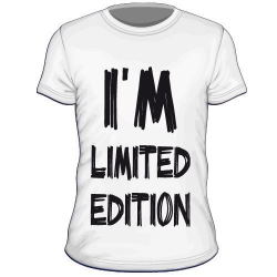Maglietta i'm limited edition