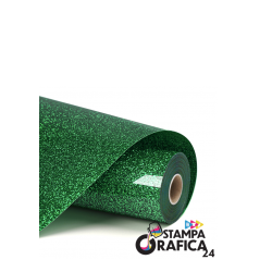 LOKLiK Termoadesivo glitter- VERDE - 30,5 x 180 cm