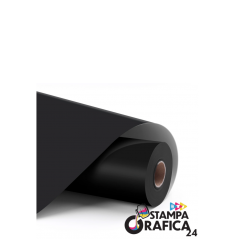 LOKLiK Vinile adesivo permanente opaco -NERO - 30,5 x 180 cm