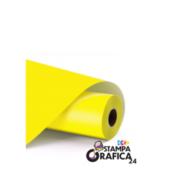 LOKLiK Vinile adesivo permanente opaco -GIALLO LIMONE - 30,5 x 180 cm