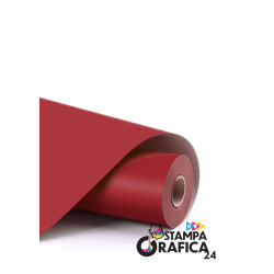 LOKLiK Vinile adesivo permanente opaco -ROSSO- 30,5 x 180 cm