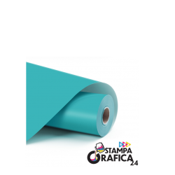 LOKLiK Vinile adesivo permanente opaco-Tiffany Blue - 30,5 x 180 cm