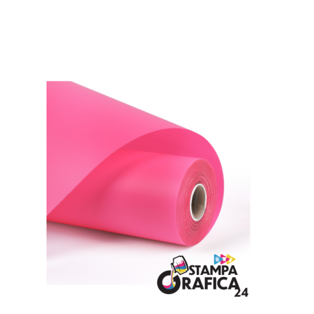 LOKLiK Vinile adesivo permanente opaco - Rosa - 30,5 x 180 cm
