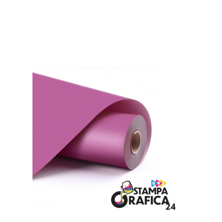 LOKLiK Vinile Adesivo Permanente Opaco - Fucsia - 30,5 x 180 cm