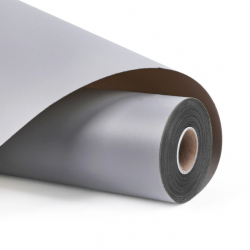 LOKLiK Vinile adesivo permanente opaco - Grigio chiaro - 30,5 x 180 cm