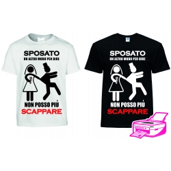 MAGLIETTA NON POSSO PIU' SCAPPARE
