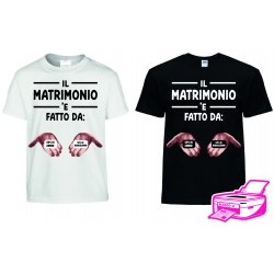 MAGLIETTA IL MATRIMONIO E' FATTO DA