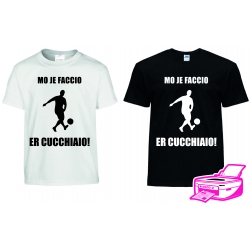 MAGLIETTA MO JE FACCIO ER CUCCHIAIO