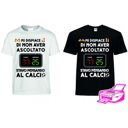 MAGLIETTA STAVO PENSANDO AL CALCIO